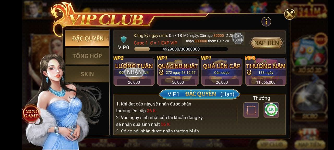 VIP CLUB TWIN